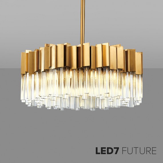 Loft Industry Modern - Facet VX Chandelier